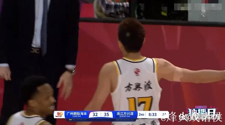 孙铭徽12+16广厦胜吉林 赵睿22分新疆胜浙江